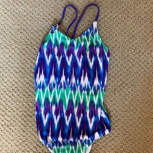 Kami Girls size 12 bathing suit